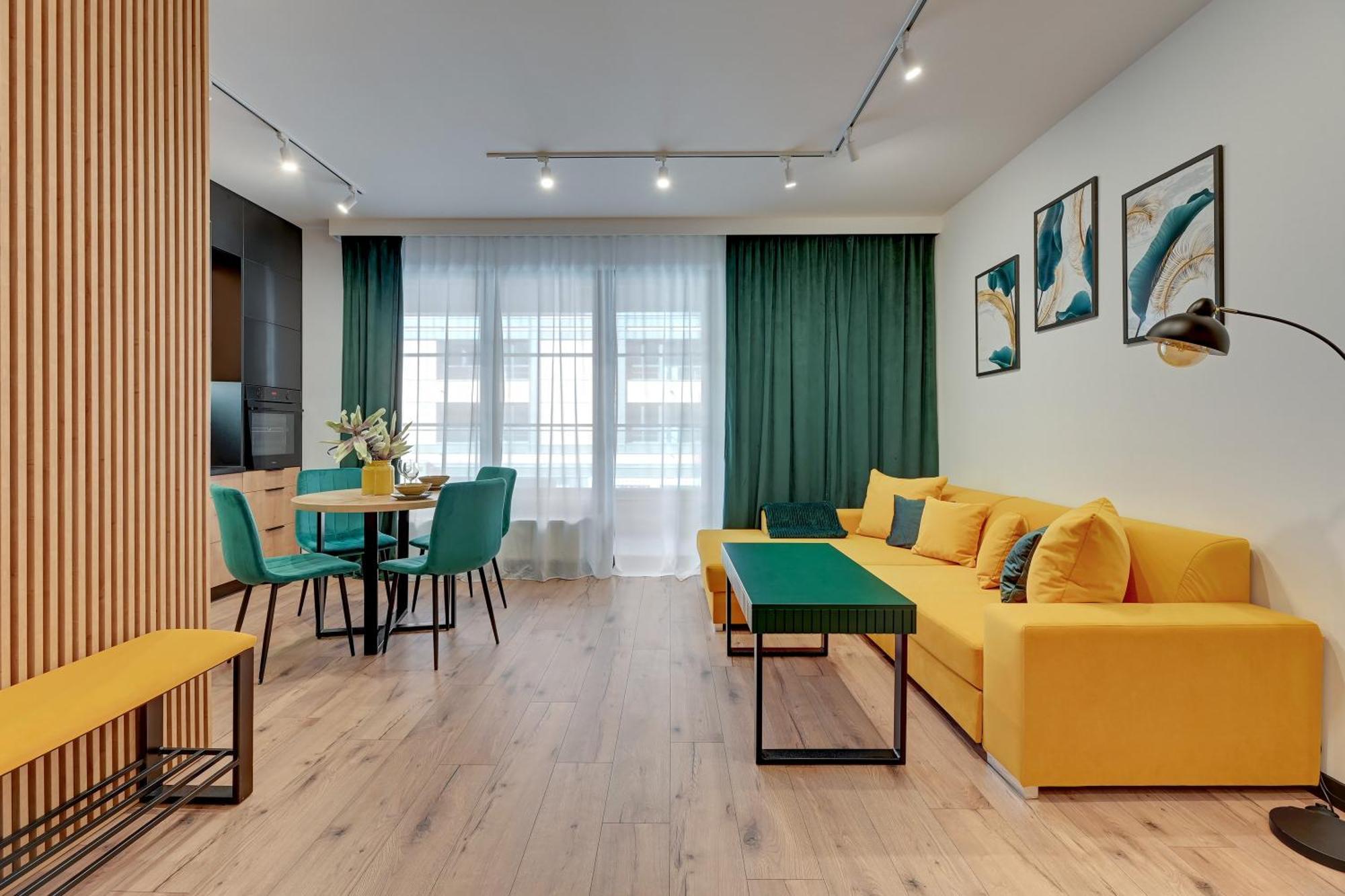 Doki Living - Foodhall & Parking By Downtown Apartments Gdańsk Eksteriør billede