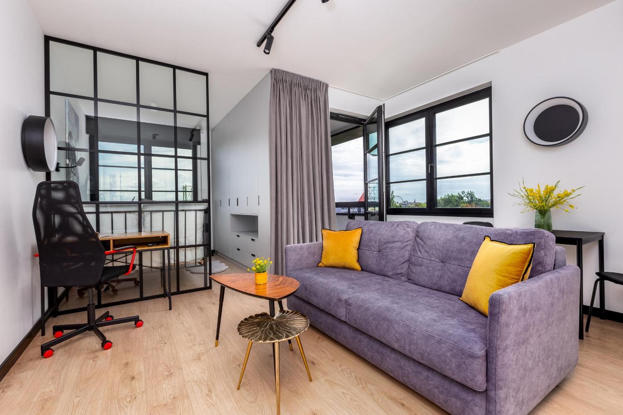 Doki Living - Foodhall & Parking By Downtown Apartments Gdańsk Eksteriør billede