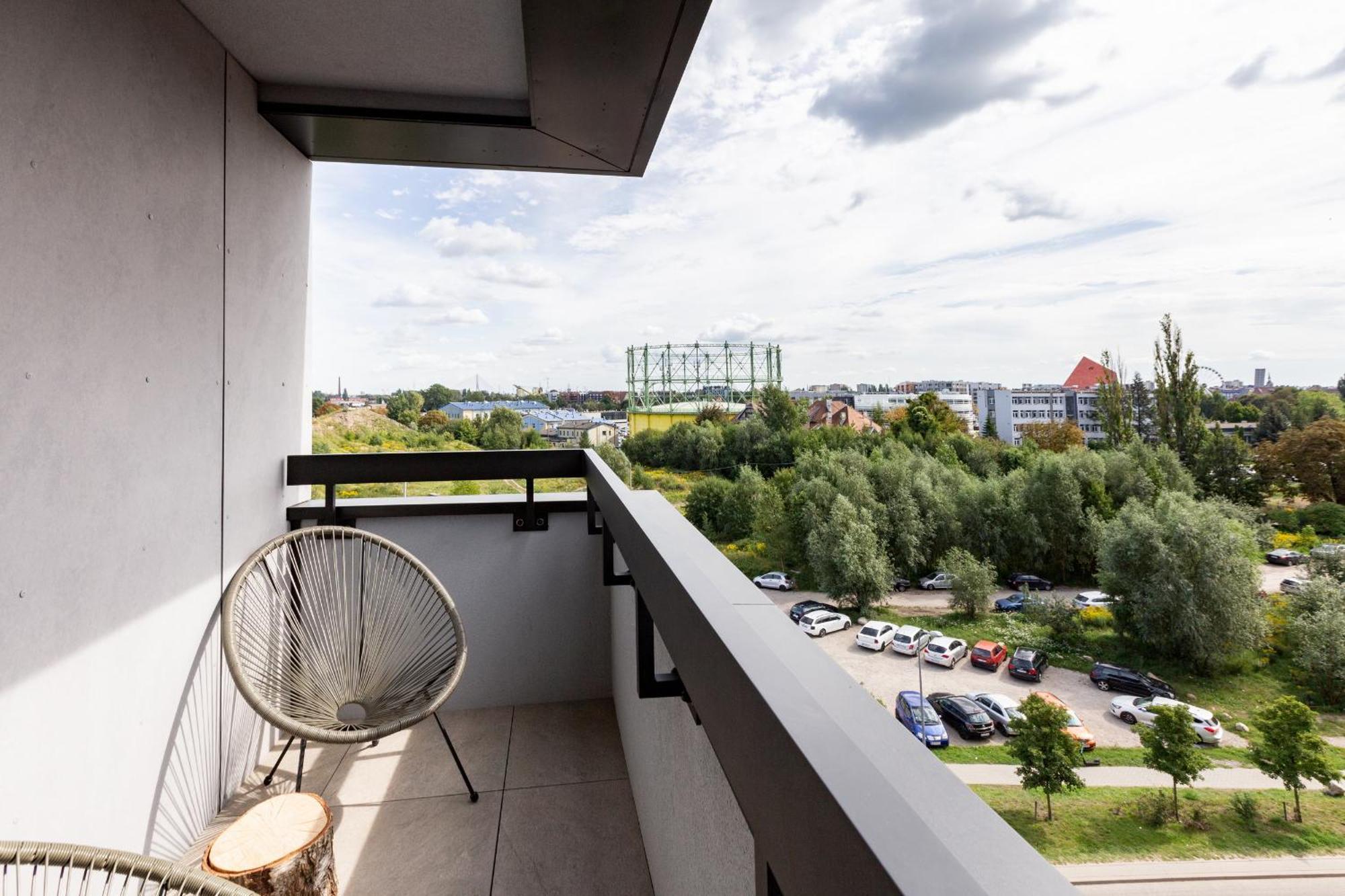 Doki Living - Foodhall & Parking By Downtown Apartments Gdańsk Eksteriør billede